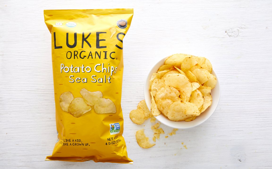 Organic Sea Salt Potato Chips Luke's Organic SF Bay Good Eggs